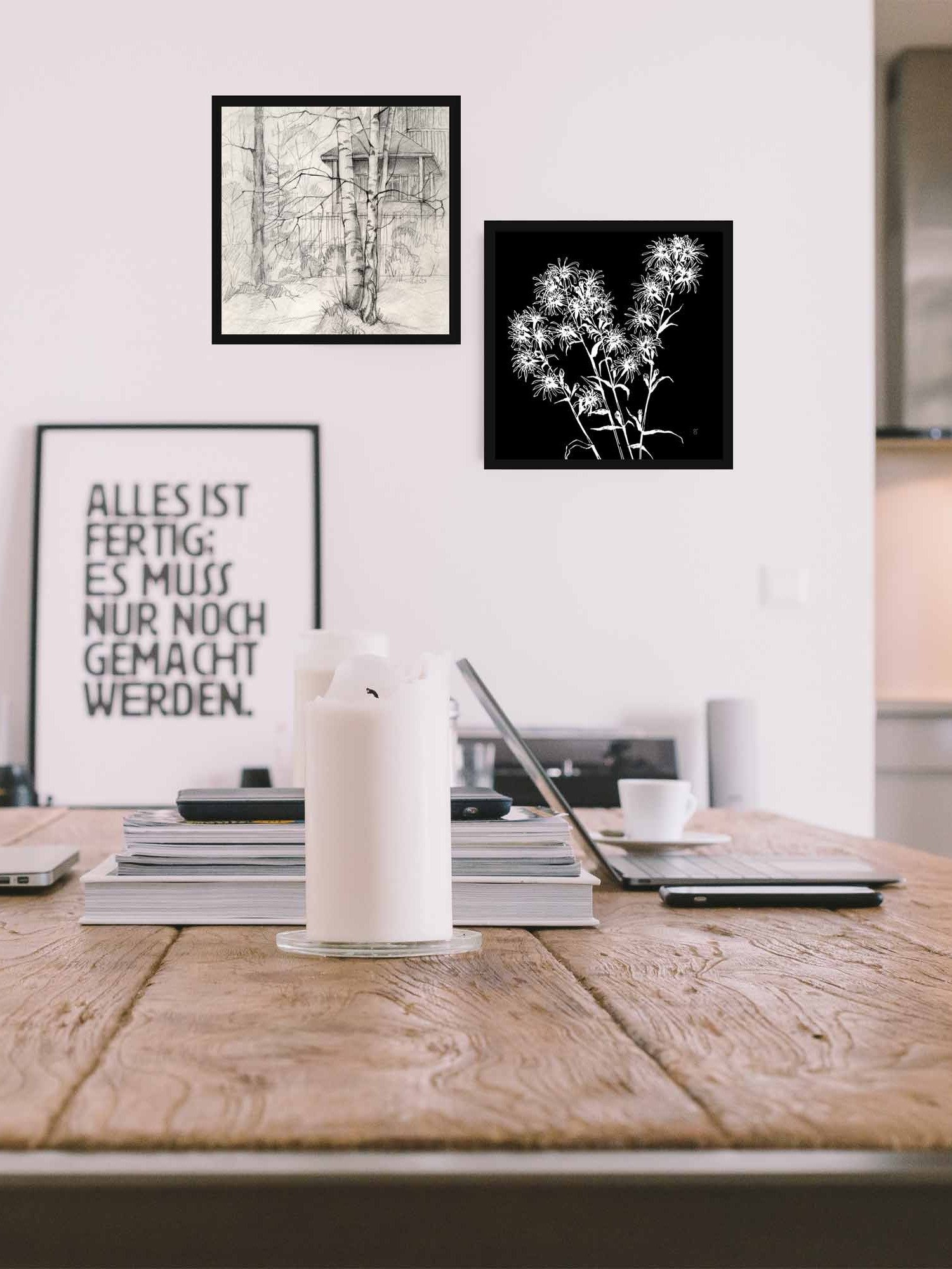 Blank Canvas: Unleash Your Artistic Vision - Dacha and Trees product image (6)