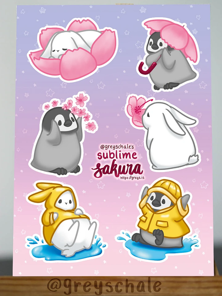 Sublime Sakura Sticker Sheet product image (1)