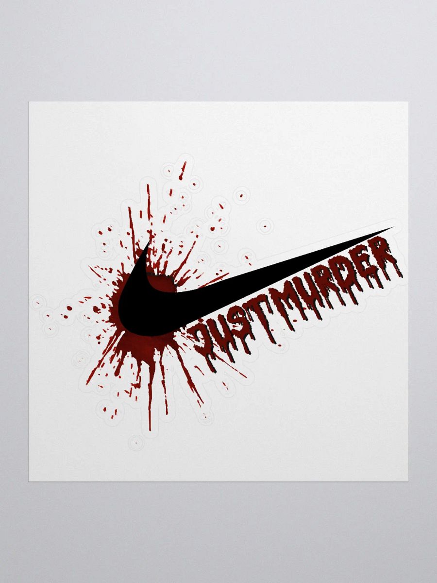 Just Murder Sticker product image (1)