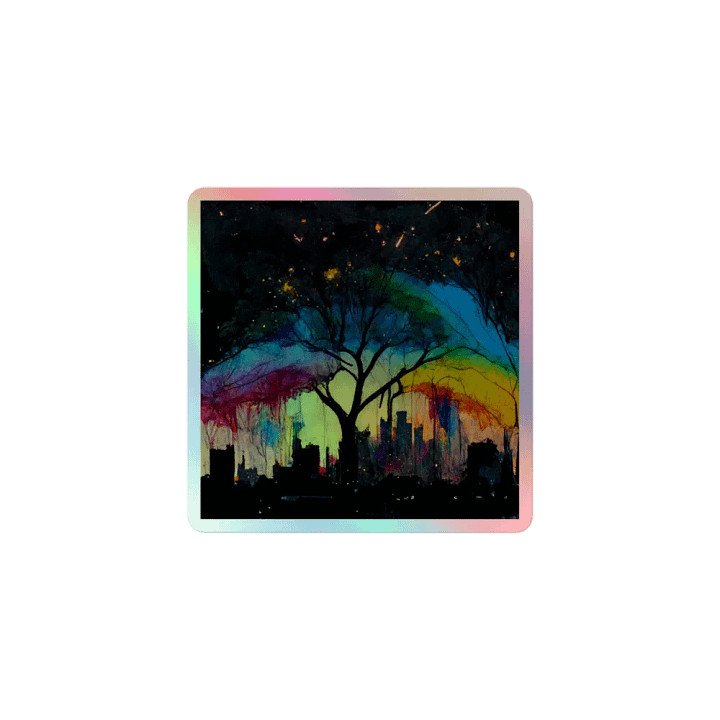 Urban Arboreal Dreams Holographic Sticker Set product image (1)