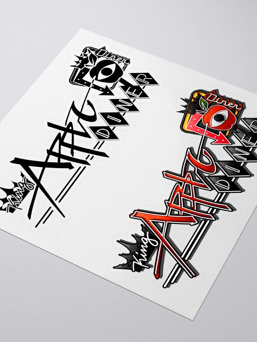 King Apple Diner ✦ Kiss Cut Stickers product image (11)