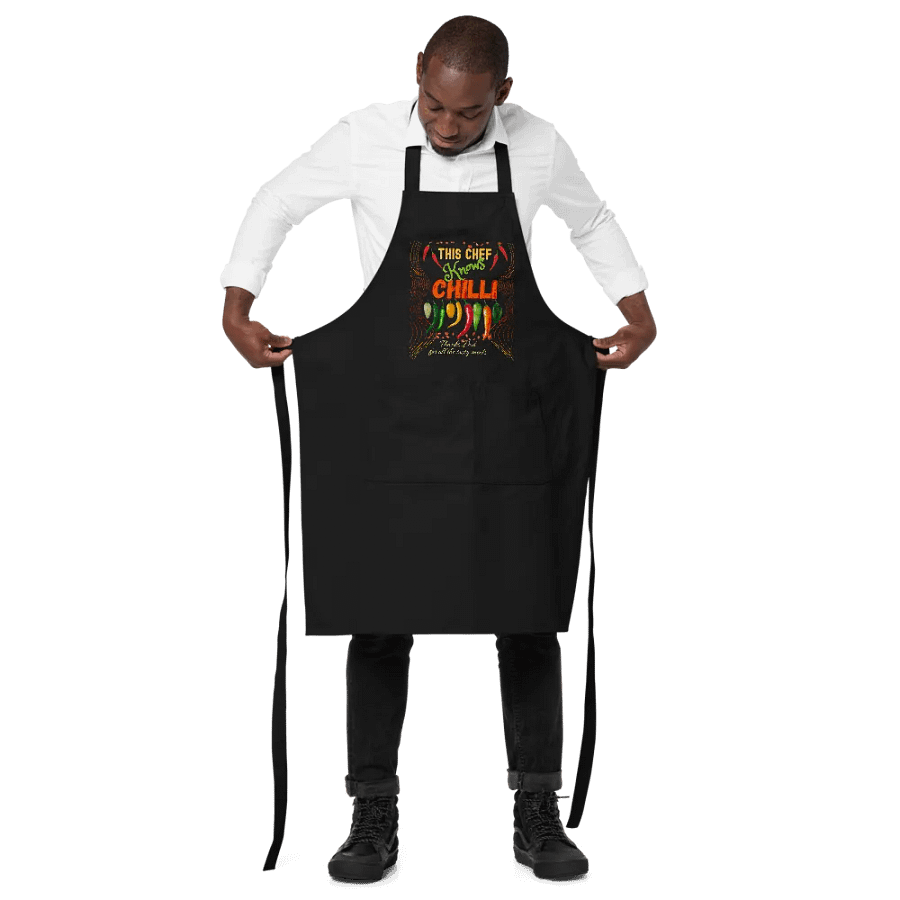Fathers day Apron ' This dad know chili product image (2)