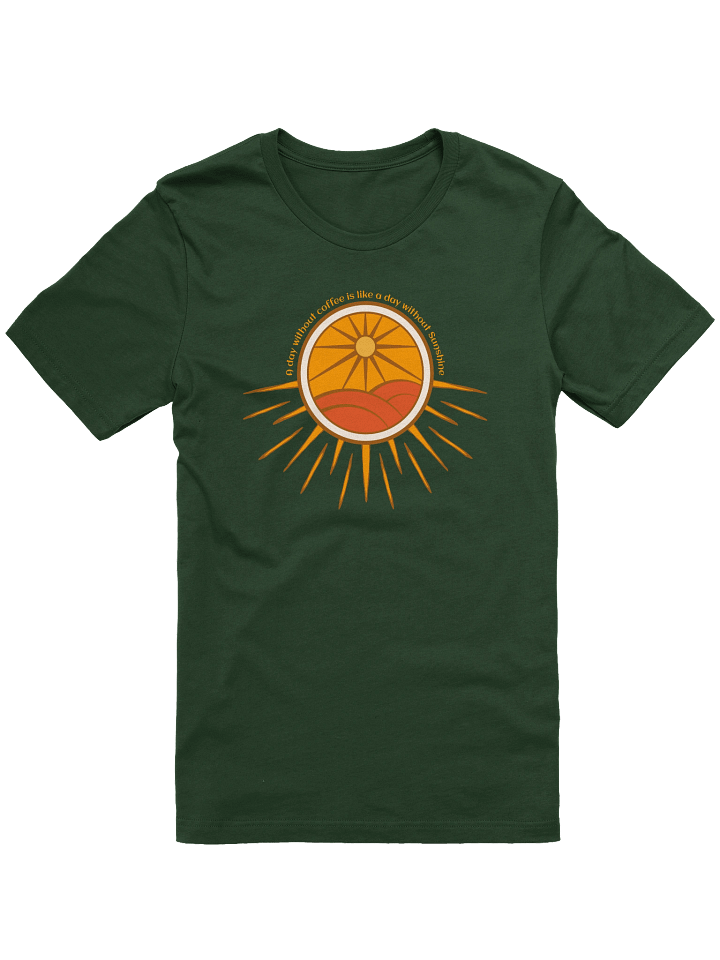 Coffee's Radiant Sunburst Tee product image (1)