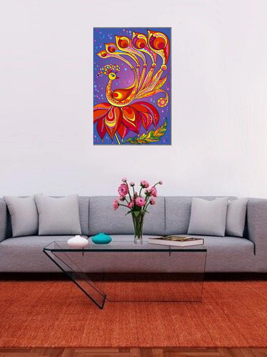 Vibrant Matte Poster Print - Happy Bird product image (6)