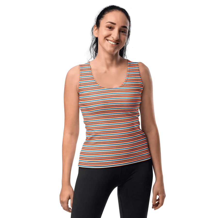 Sailing Stripes All-Over Women's Tank product image (10)