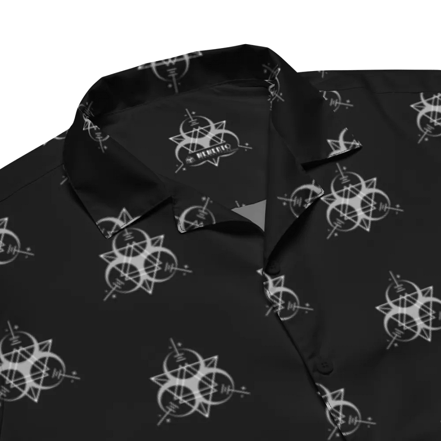 Memento Laboratories Logo Hawaiian Shirt [Black] product image (3)