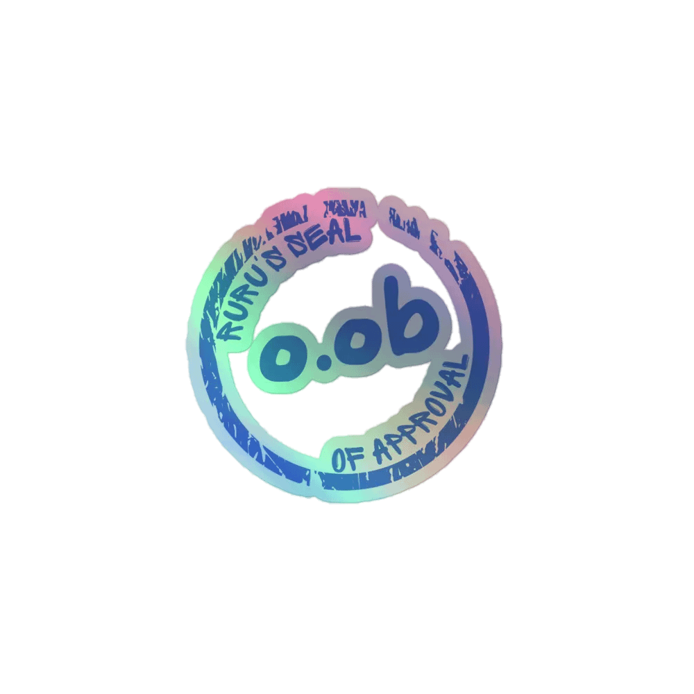 Ruru's Seal of Approval Holo-Sticker product image (1)