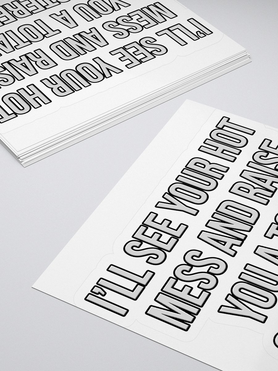 nope snark - raise sticker product image (4)