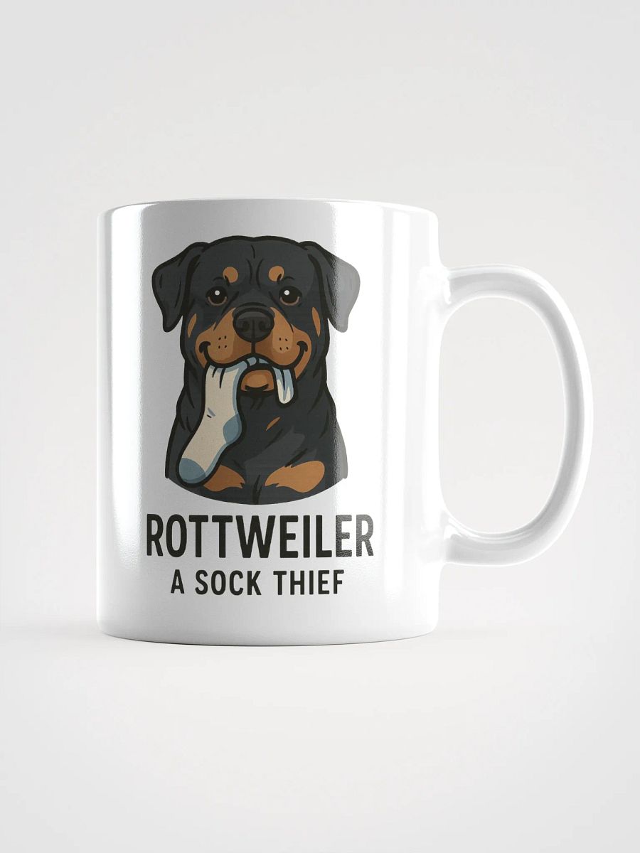 Rottweiler A Sock Thief Mug product image (1)