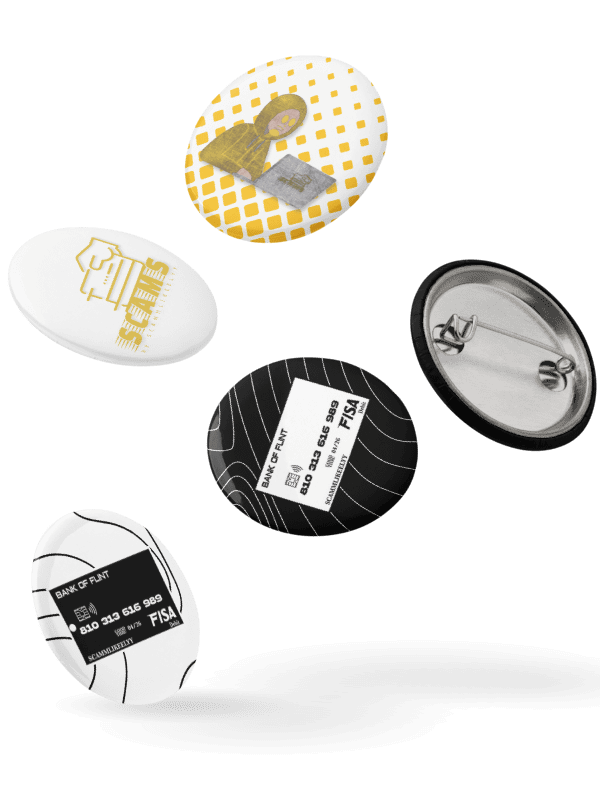 SCAMS BRAND BUTTONS product image (3)