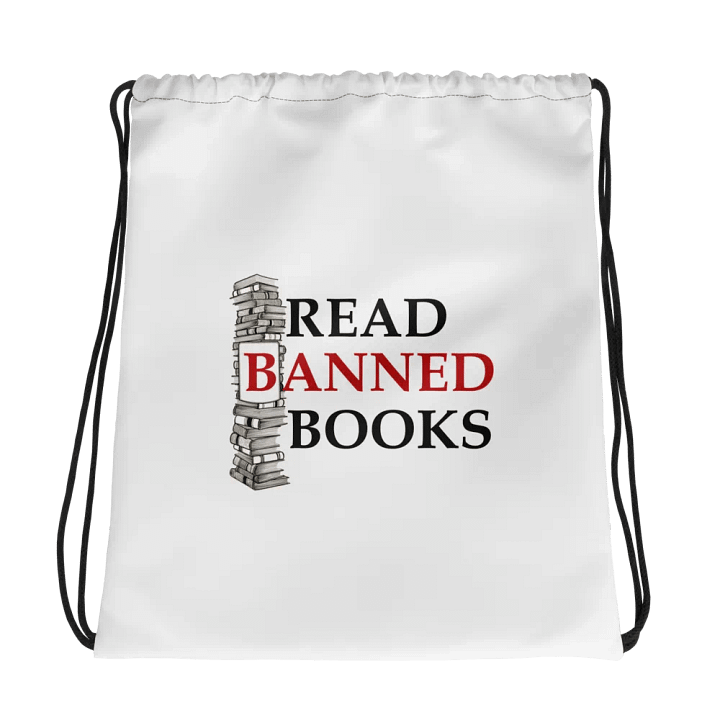 Read Banned Books Drawstring Bag product image (1)