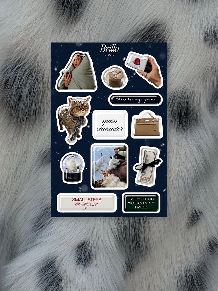 Christmas 3D Sticker Set #2 product image (1)