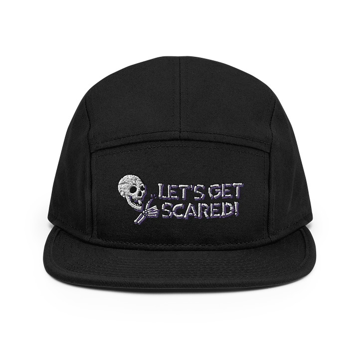 Let's Get Scared Panel Hat (embroidered) product image (1)