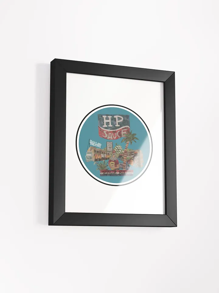 HP Sauce Matte Print ~ Framed product image (2)