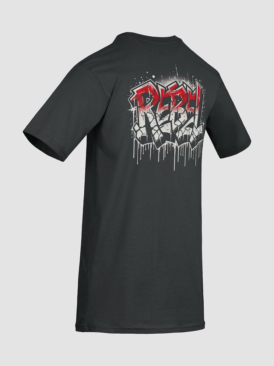 REBEL | Urban Graffiti Tag T-Shirt for Skaters and Outlaws product image (10)