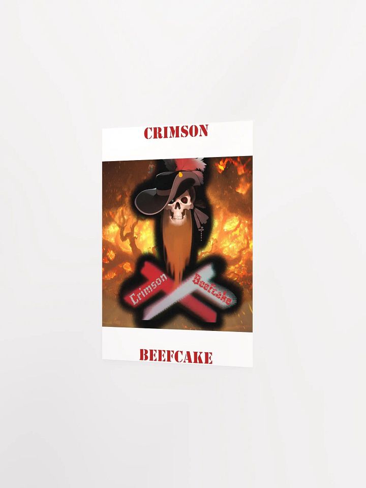 CrimsonBeefPoster (Unframed Rectangles) product image (12)