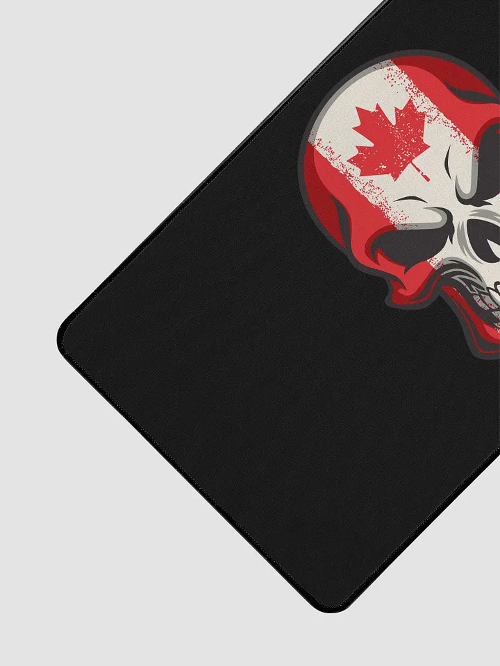 Canadian Flag Skull Desk Mat product image (2)