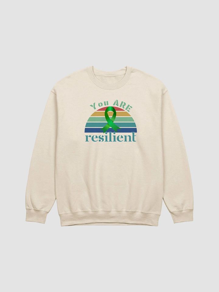 Resilience Sunset Gildan Crewneck Sweatshirt product image (2)