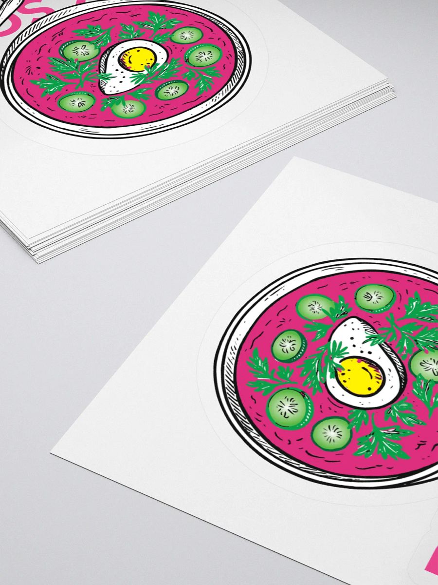 Pink Soup Sticker product image (11)