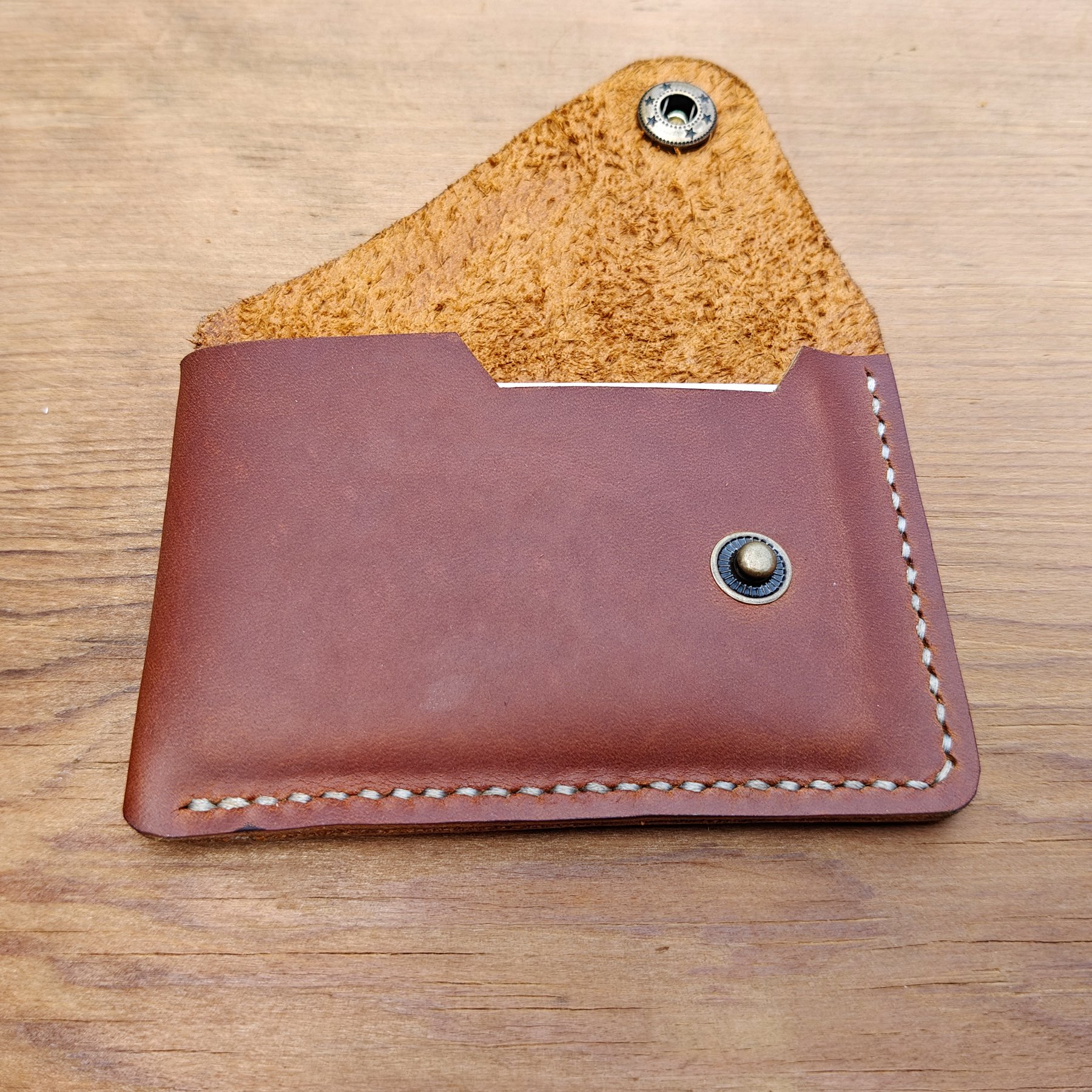 MEEBOY Handmade Leather Business Card Holder, Credit Card Wallet for Men and Women product image (7)