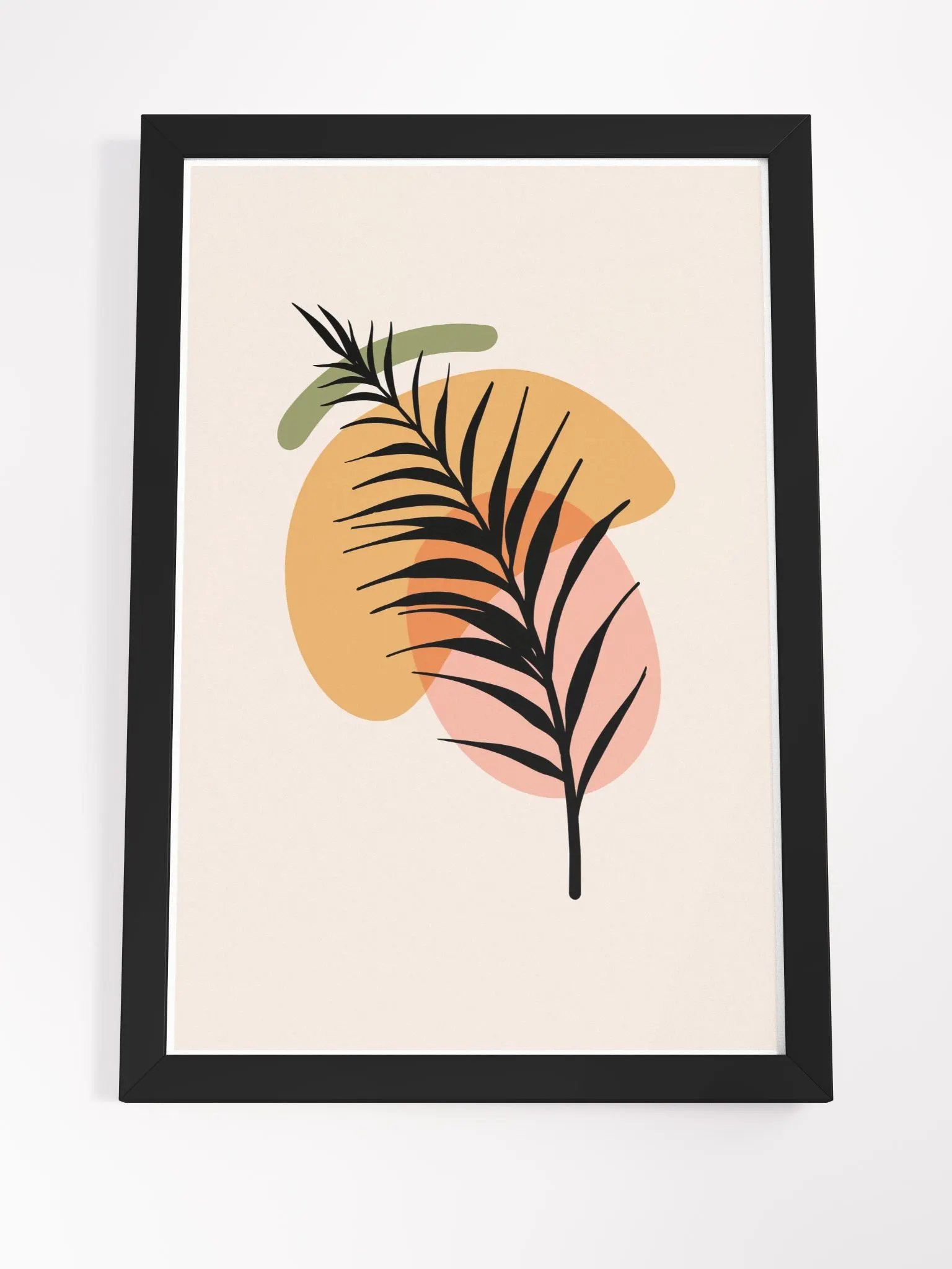 Tropical Silhouette Framed Matte Poster product image (19)
