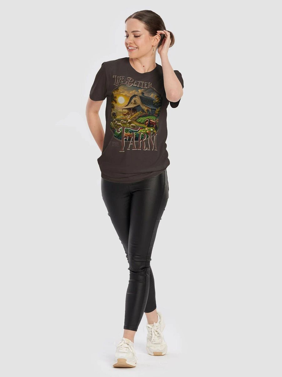Life is Better on the Farm T-Shirt | Farm Life Feeds the Soul | Where Happiness Grows | Rooted in Simplicity | Home is in the Fields | Peace Found in Every Sunrise product image (11)