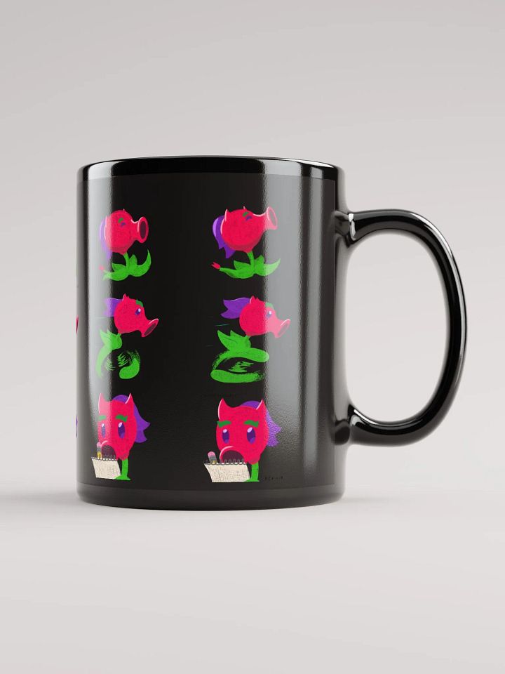 Spicy Pea Animation Mug - Black product image (1)