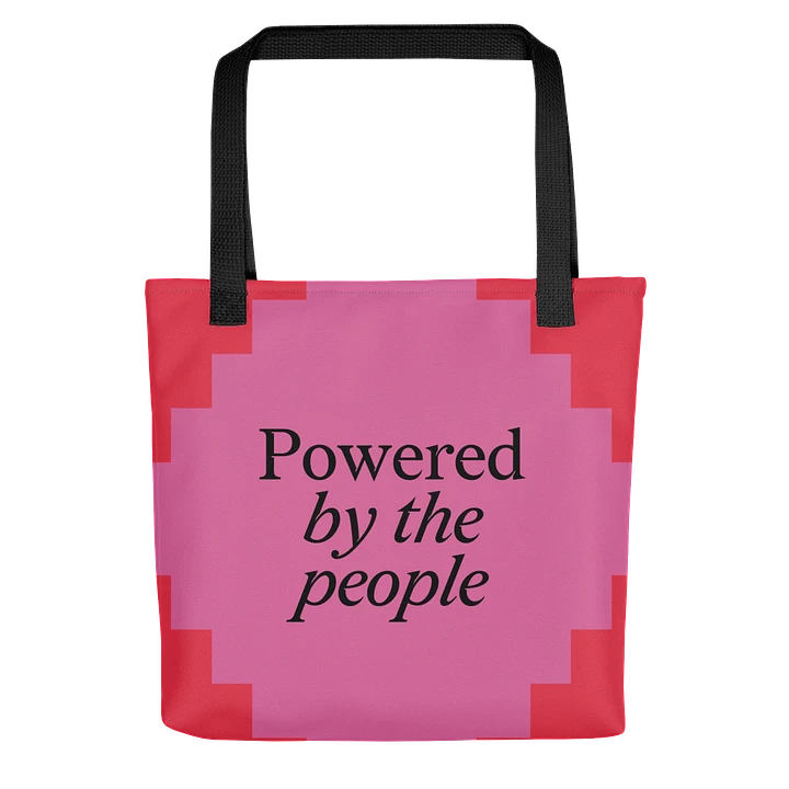Powered by the People Tote (Red/Pink) product image (2)
