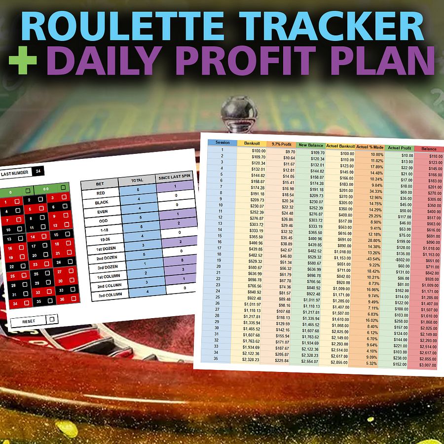 Roulette Tracker + Daily Profit Plan product image (3)