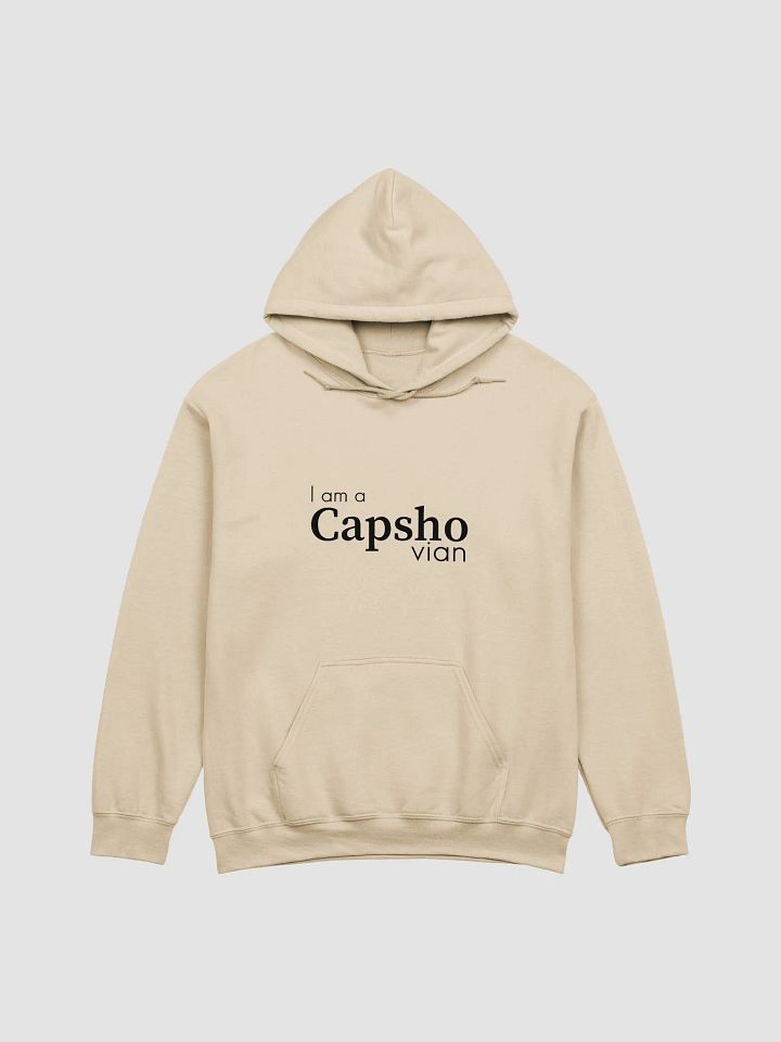 The "Certified Capshovian" Comfort Hoodie product image (1)