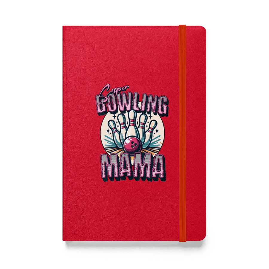 Super Bowling Mama Hardcover Notebook product image (1)