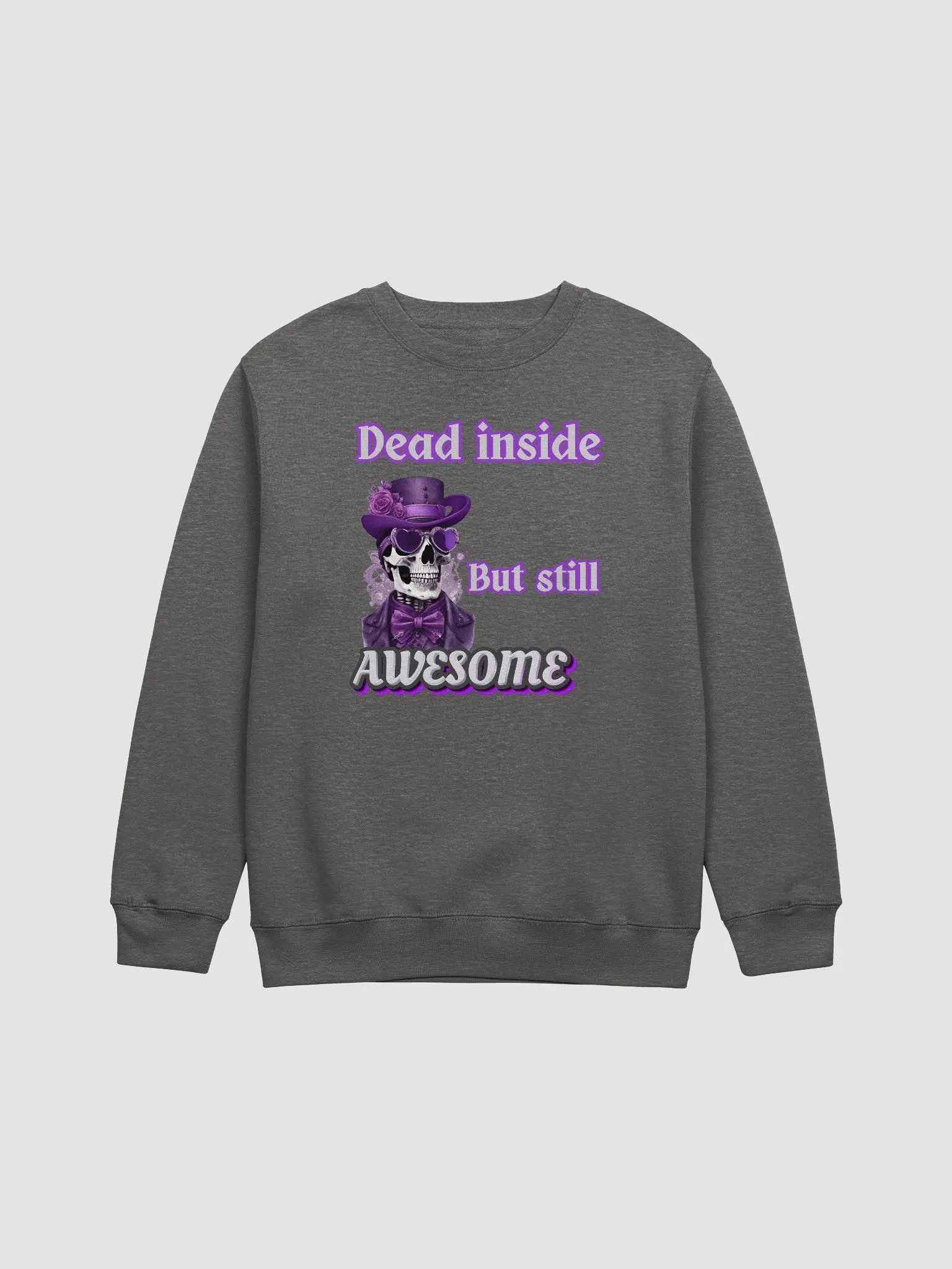Awesome male skeleton premium crewneck Sweatshirt product image (3)