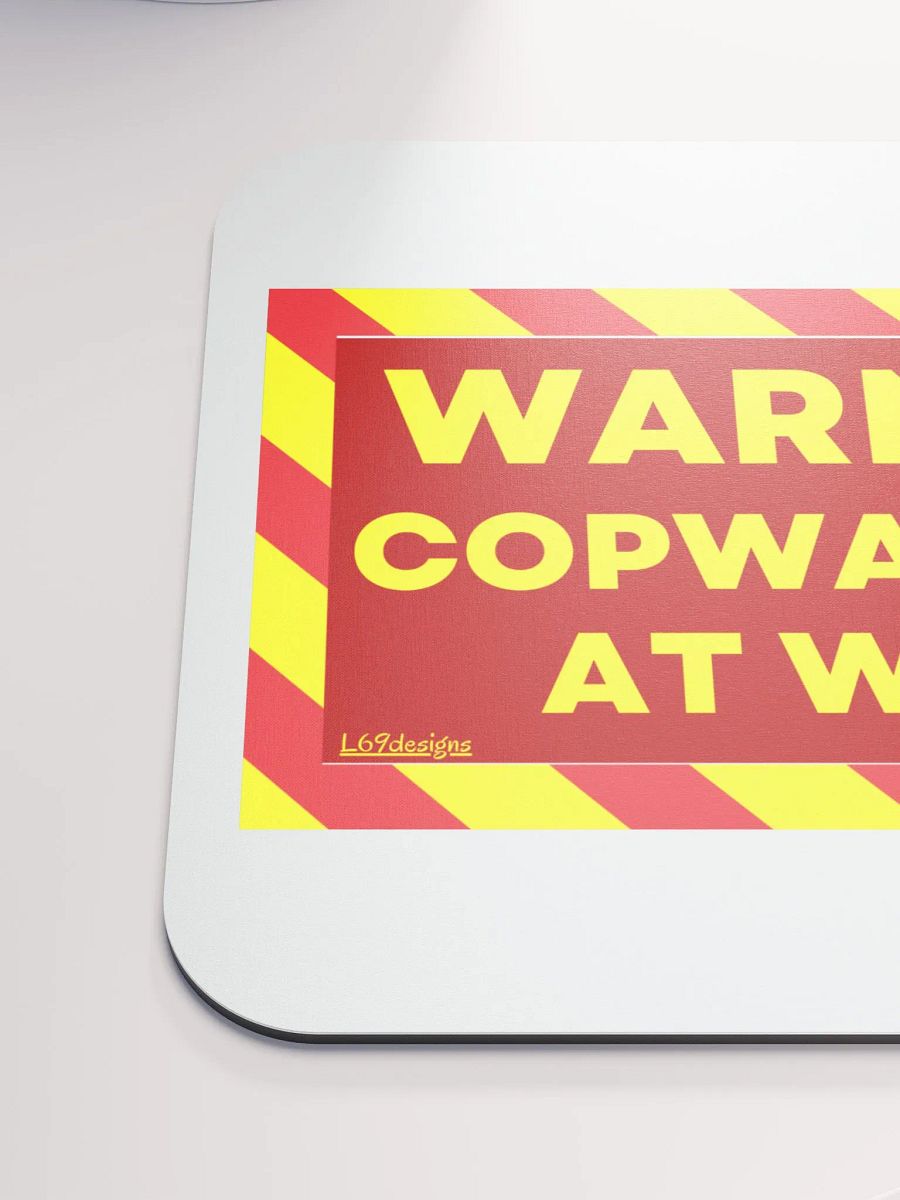 WARNING : COPWATCHER AT WORK product image (6)