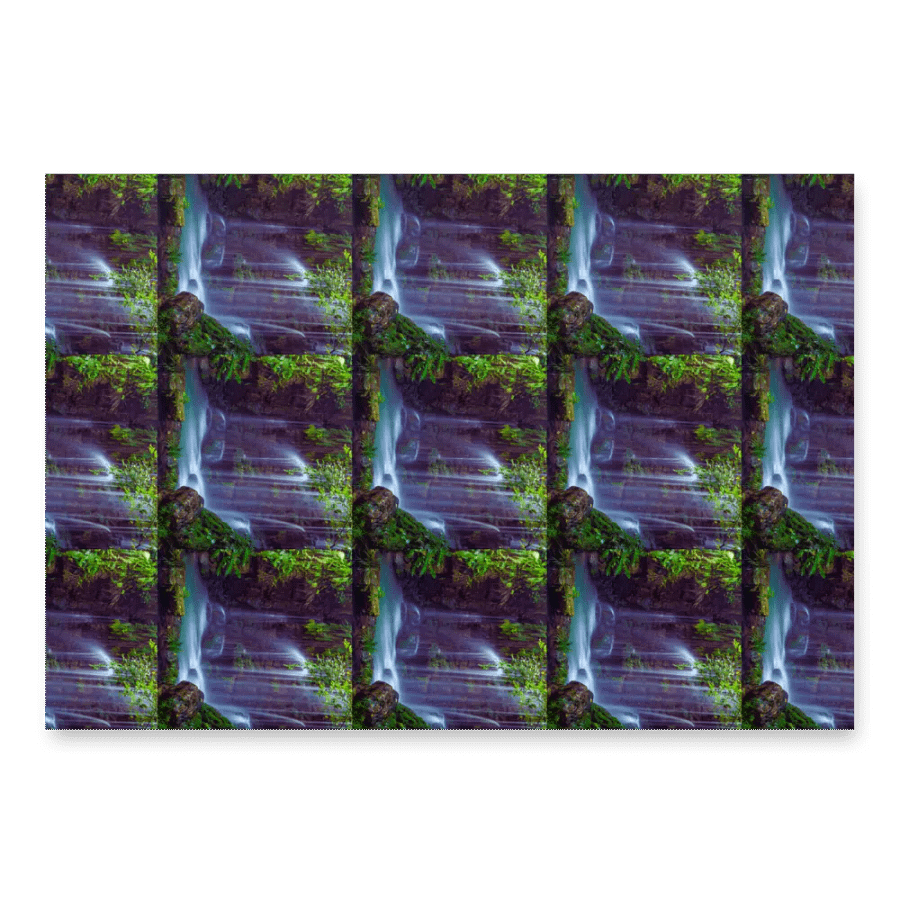 Serene Cascades Wrapping Paper Set product image (2)