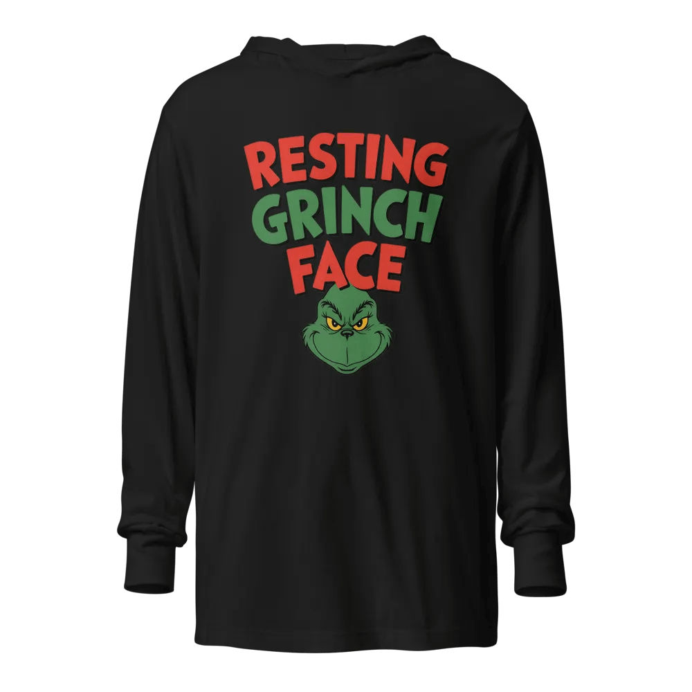 Grinchy Resting Face Hoodie product image (1)