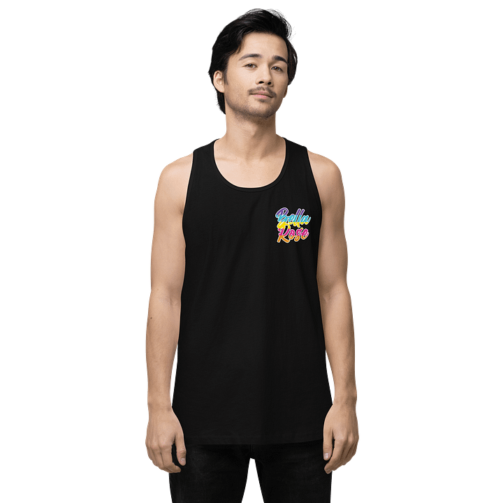 Bella Rose Non-Binary Pride Tank Top product image (1)