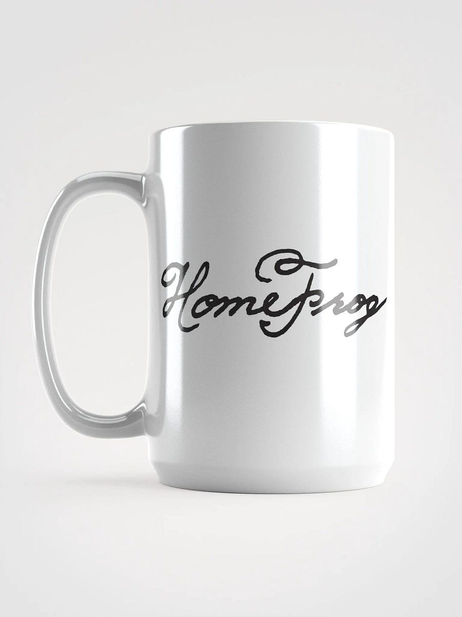 The HomeFrog Signature Mug Glossy White product image (6)