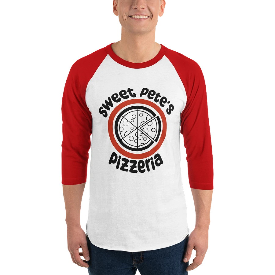 Sweet Pete's Pizzeria Raglan product image (1)