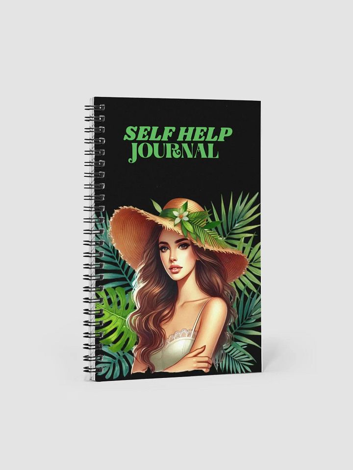 Tropical Self-Help Spiral Notebook product image (1)