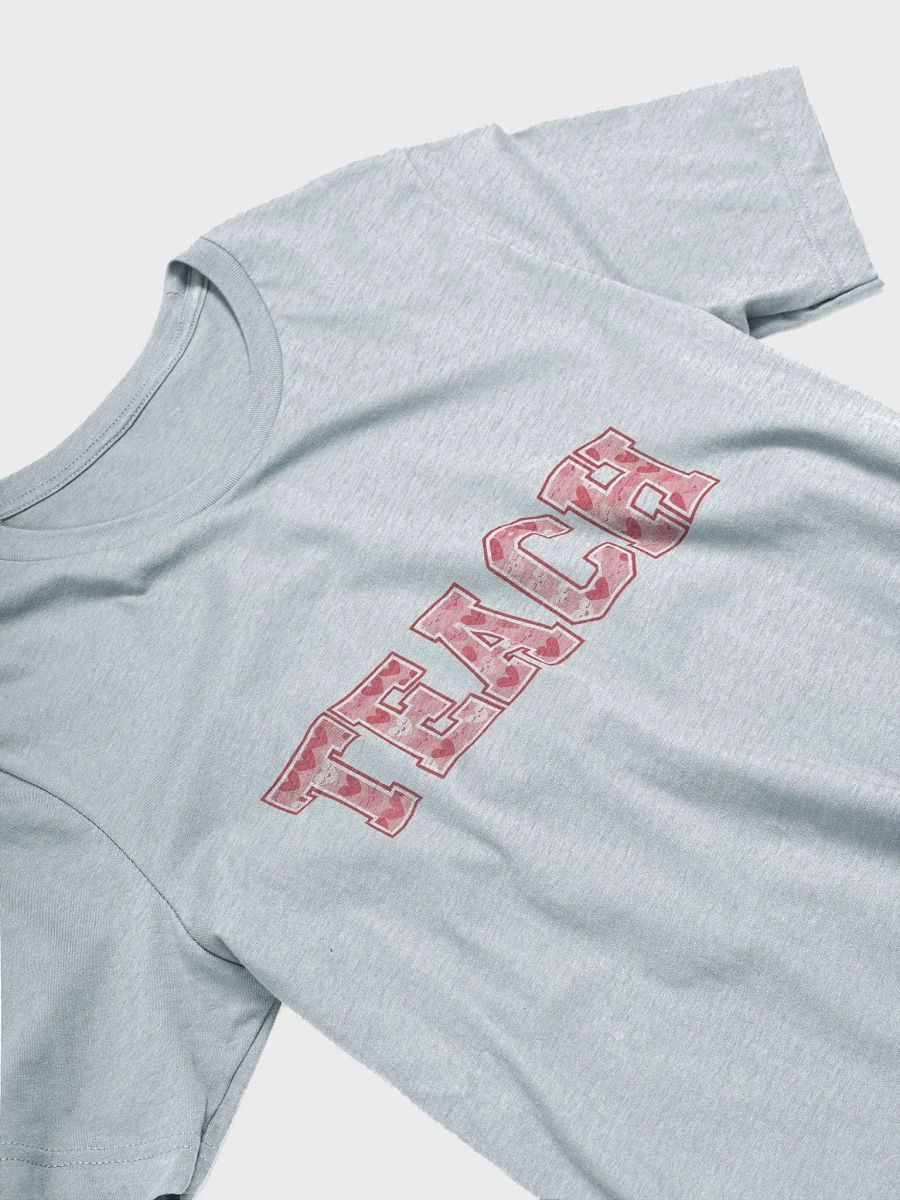 Varsity ‘TEACH’ Shirt with Retro Heart product image (16)