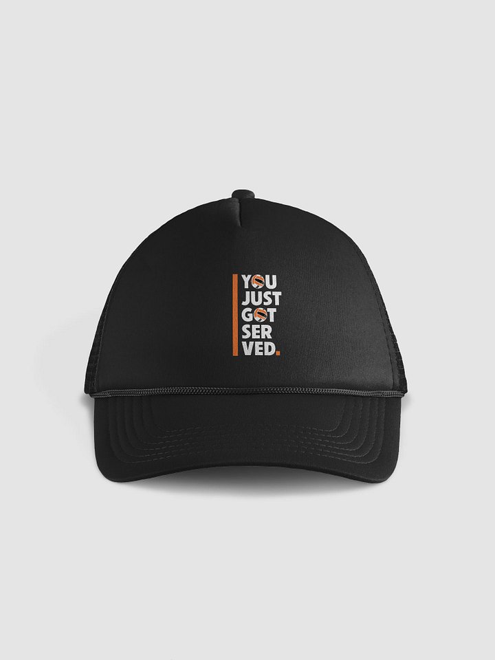 Volleyball Served Foam Trucker Hat product image (1)