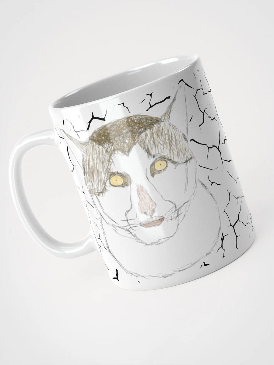 Extra Broken Cat Mug Colored product image (3)