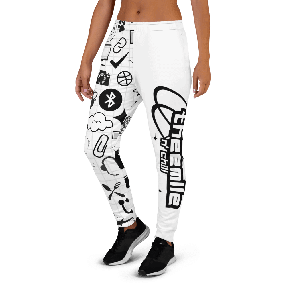 TheeMlle'N'Chill - All Over Print Joggers product image (2)