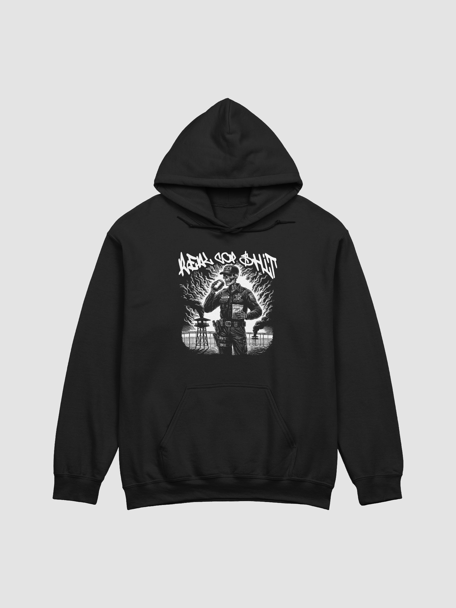 REAL COP SHIT HOODIE product image (1)