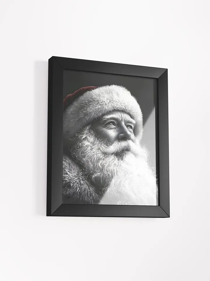 Santa Portrait Framed Poster product image (2)