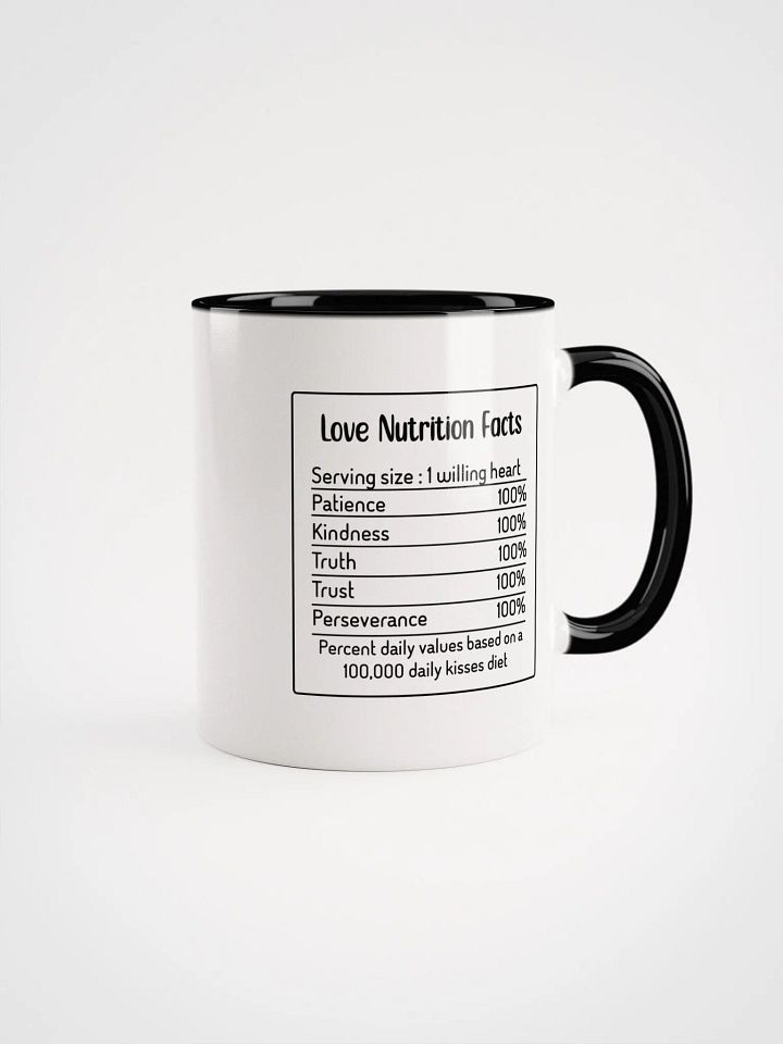 Love Nutrition Facts Mug product image (1)