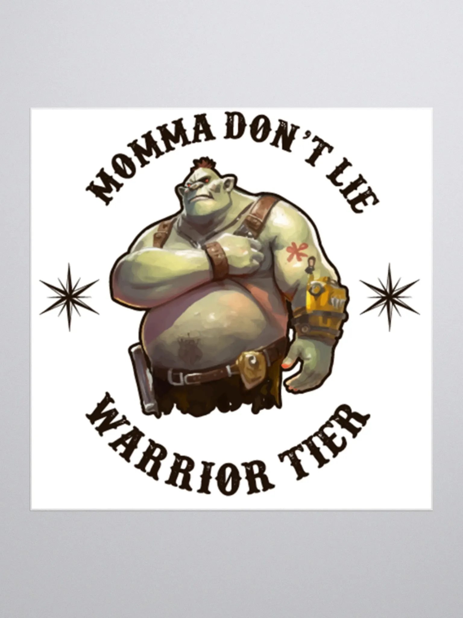 Momma Don't Lie Sticker product image (1)