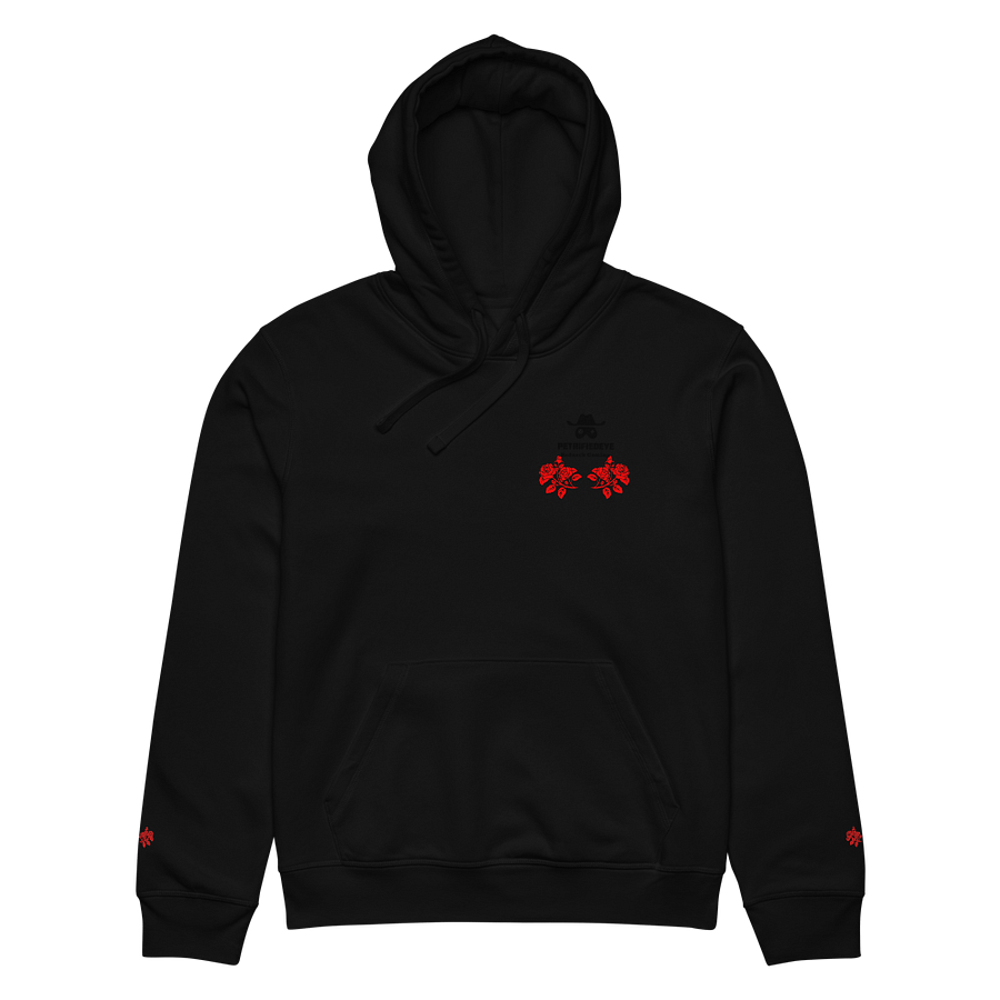 Petrifiedeye Red Spanish Rose Mural Hoodie product image (6)