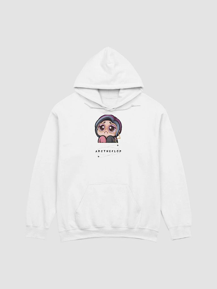 arc yui beg white hoodie product image (1)