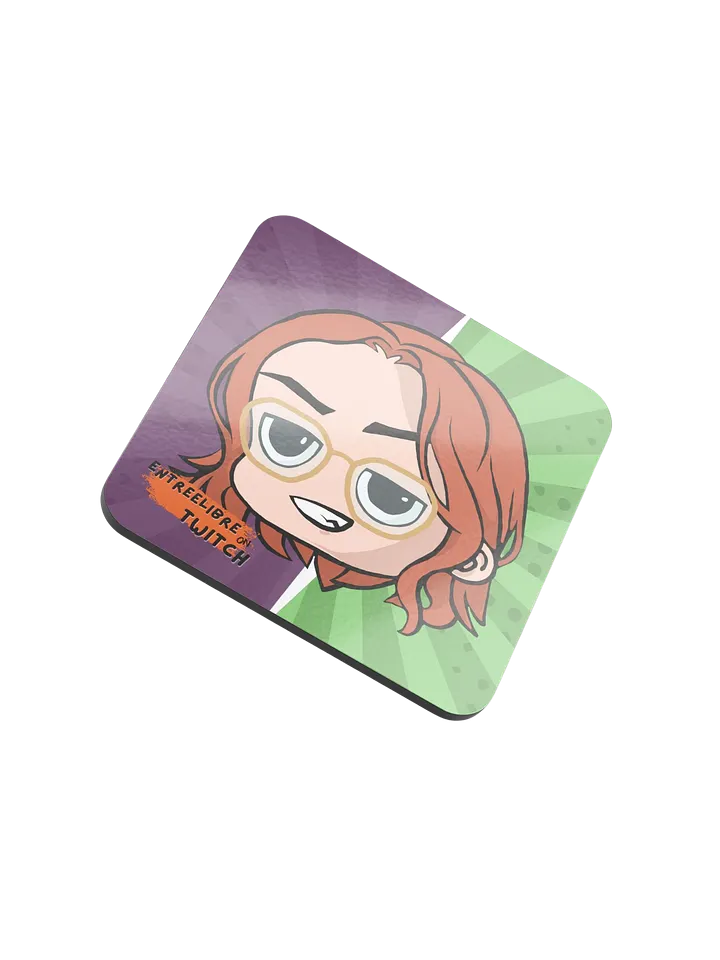 FLERT TWITCH EMOJI Cork Coaster product image (1)